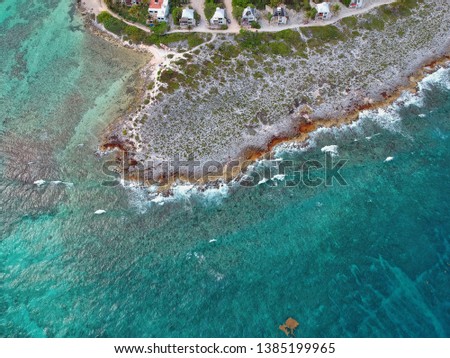 Images of ocean, aerial views