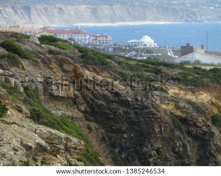 Coast in Ericeira, village of Portugal