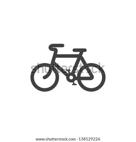 Vector Bicycle Icon Symbol