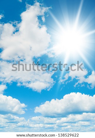 Summer Sun Cloudscape Divine