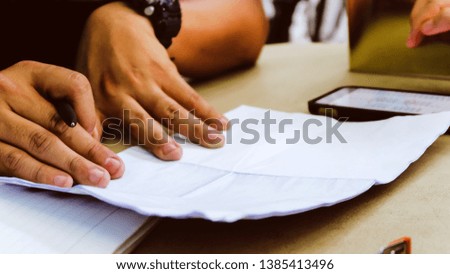 Business people discussion working concept Background