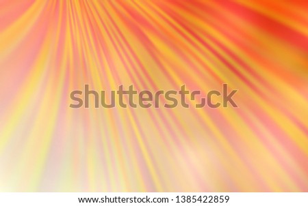 Light Orange vector abstract blurred background. Creative illustration in halftone style with gradient. New way of your design.