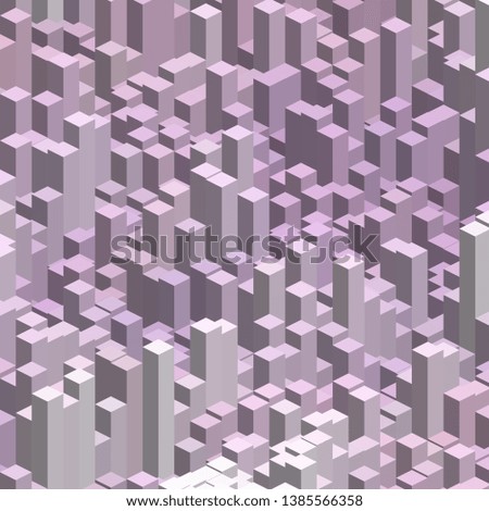 Abstract pink cubes background for design. Vector EPS10