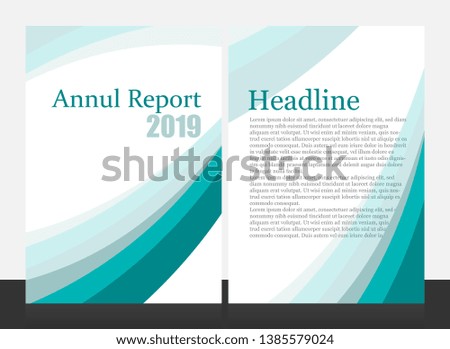 Abstract Business Annual report brochure flyer design template vector,Leaflet cover presentation, book cover templates.