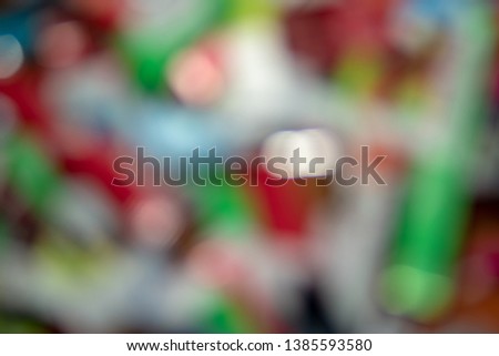Blurred abstract background with many colors. copy space.