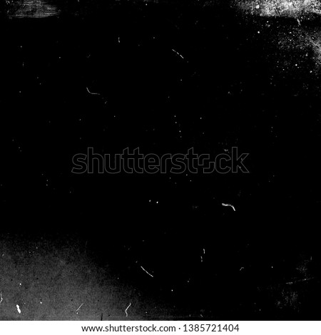 Black grunge scratched background, old film effect, scary dusty obsolete texture