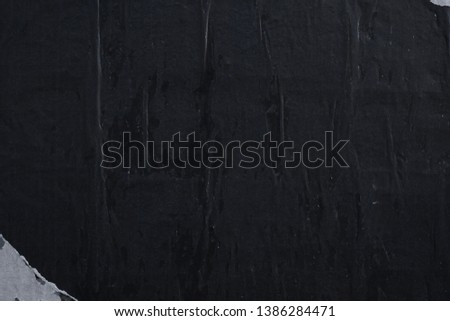 black street poster background, dark grungy weathered paper texture
