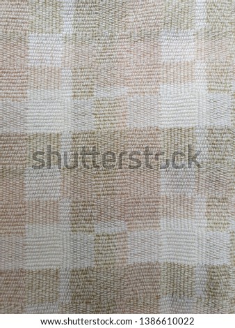 Brown, Gray and White Plaids Textile Material Background - Wallpaper with a Knitted Clothing Texture,Braided Multi Colored Wool Texture, Rustic Textile Background, Square Fabrics Texture