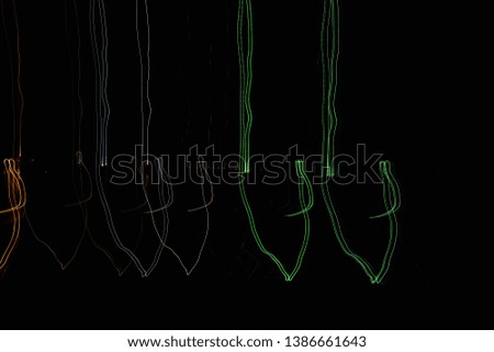 Light Lines, Abstract blurred background