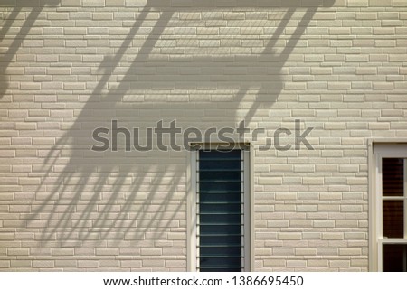   Exterior wall of housing  background                              