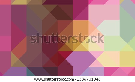 Geometric design. Colorful gradient mosaic background. Geometric triangle, mosaic, abstract background. The effect of stained glass. EPS 10 Vector 