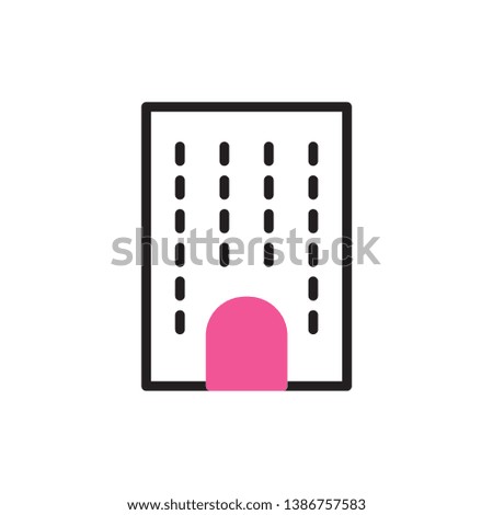 business center icon vector modern style