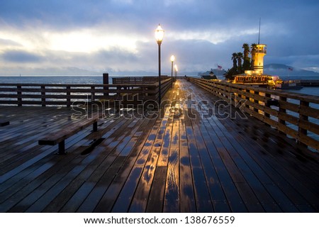 The famous pier 39 at the Fisherman's Wharf in San Francisco Royalty-Free Stock Photo #138676559