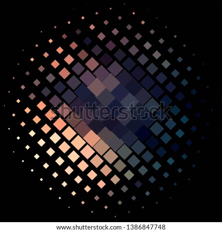 Abstract halftone background pattern. Geometric colorful vector line illustration