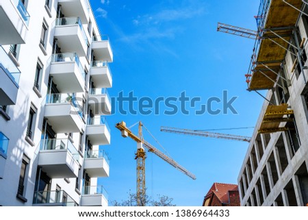 construction site in Berlin, Germany