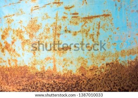 Rusted surface metal texture background
