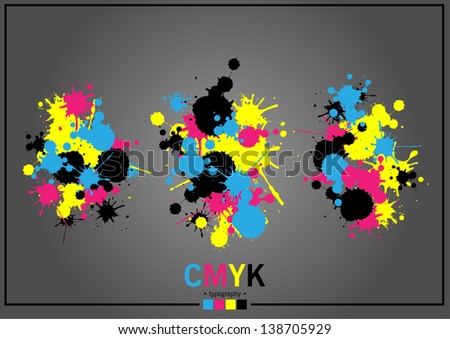 Abstract CMYK