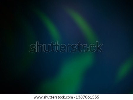 Dark Green vector abstract blurred template. Colorful illustration in abstract style with gradient. The template for backgrounds of cell phones.