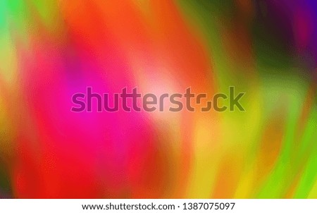 Dark Multicolor vector blurred shine abstract template. Modern abstract illustration with gradient. Smart design for your work.