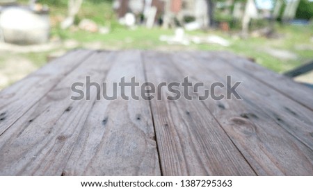 woods with old house background;