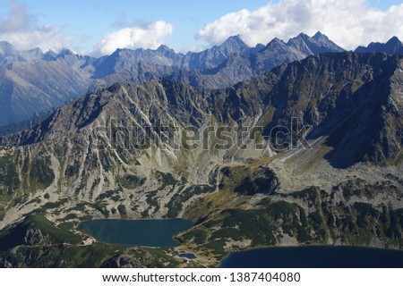 Five Polish Ponds Valley "Dolina Pieciu Stawow Polskich", The Tatras Mountains, Poland
