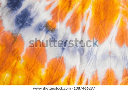 colorful of tie dye fabric seamless pattern background