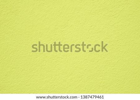 Yellow cement surface for background , Concrete wall.