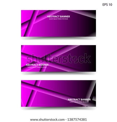 abstract purple magenta background geometric for banner, web, flyer, brochure - vector 