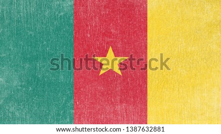 National Flag of Cameroon - Rectangular Shape 