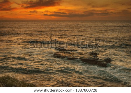 Beautiful sunset over the ocean sunrise  wallpaper heavens