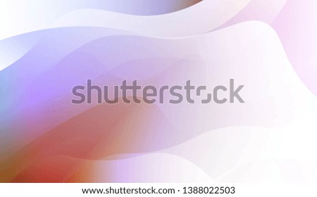Geometric wave shape with Smooth Abstract Colorful Gradient Backgrounds. For Brochure, Banner, Wallpaper, Mobile Screen. Vector Illustration