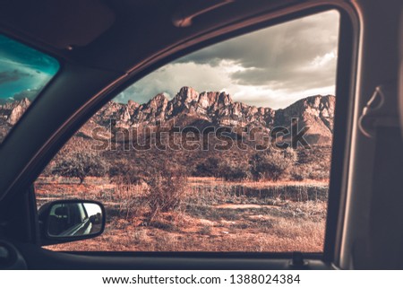 State Park from the view of my front seat Royalty-Free Stock Photo #1388024384