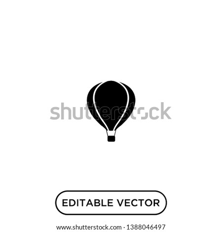 air balloon black symbol icon designs illustration logo sign
