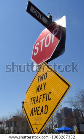 New York City Traffic signs