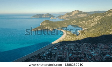 Perfect island and beach from fethiye 