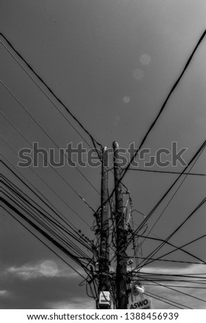 high-resolution photo of urban, black, black and white, microphone, wire, monochrome, ski pole, cable, product design, monochrome photography, audio equipment, product,