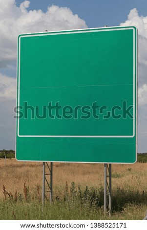 Advance Arrow Direction Traffic Sign Highway