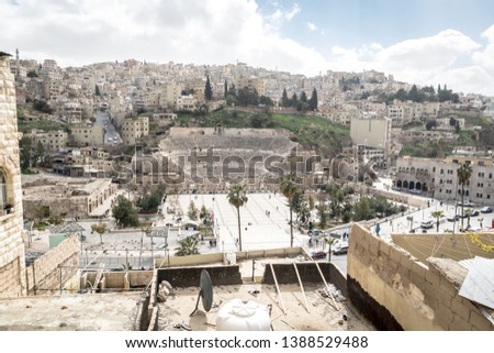 Roman theatre in Amman, Jordan