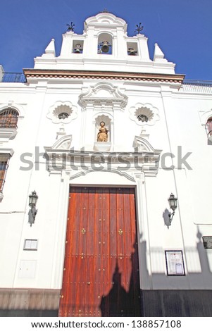 Capilla de los Marineros  church,Triana quarter, Seville, Spain