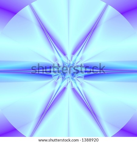 Lilac-Blue star