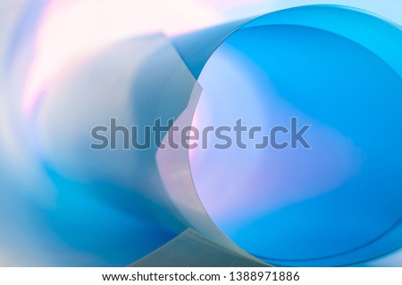 Creative background photo in sky blue tones.