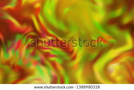 Dark Yellow vector blurred and colored pattern. Glitter abstract illustration with gradient design. Smart design for your work.