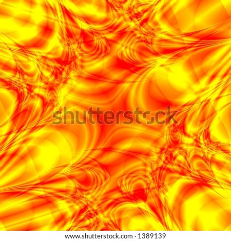 Yellow-red background illustration