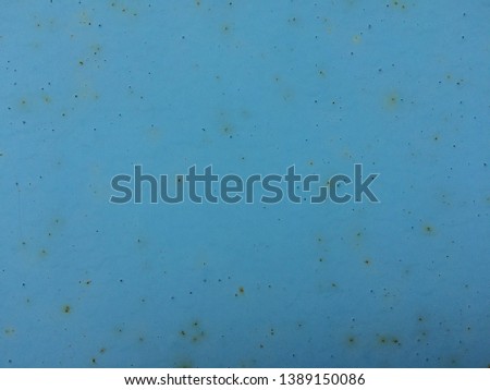 Old blue metal surface texture background .Blue paint metal plate texture and background