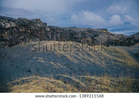 Image of the landscape in Iceland