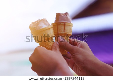 Summer ice cream for your holiday