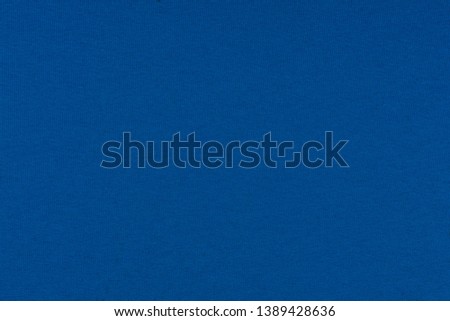The cloth of navy blue colour texture