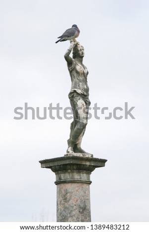 Statue of the Roman Goddess Venus in the Jardin du Luxembourg, Paris, France