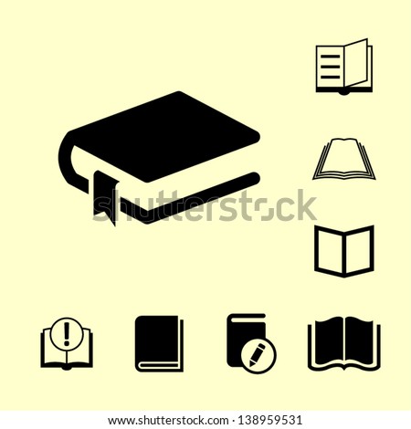 Book icon for web.
