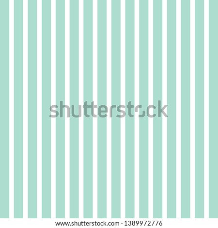 Pattern stripe green aqua and white colors design for fabric, textile, fashion design, pillow case, gift wrapping paper; wallpaper etc. Vertical stripe abstract background vector. 